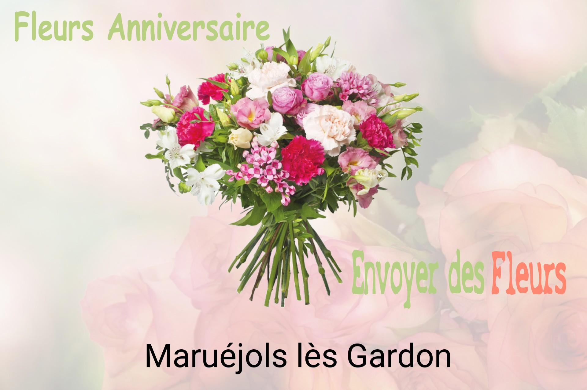 Bouquet de fleurs d’anniversaire livré à Maruéjols-lès-Gardon