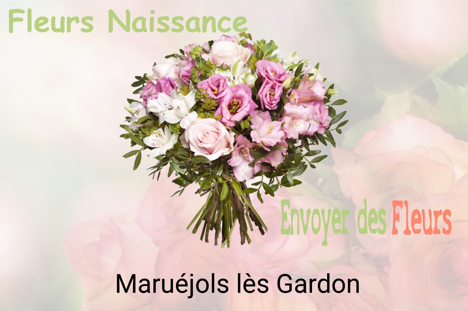 Bouquet de fleurs de naissance livré à Maruéjols-lès-Gardon