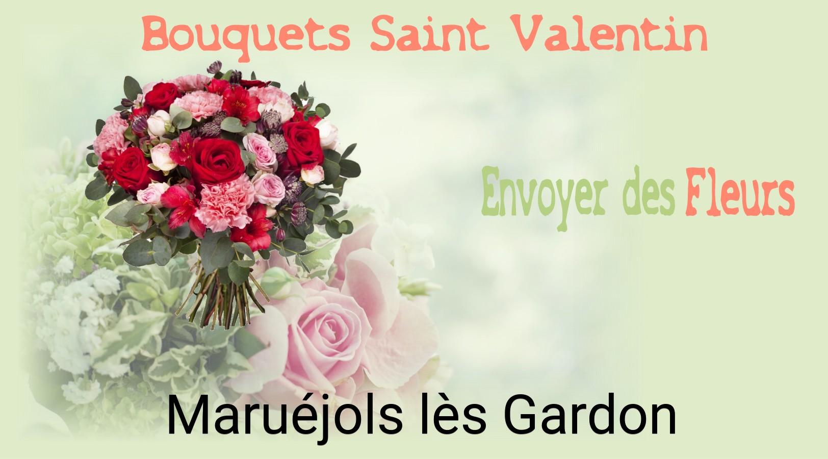 Roses de Saint-Valentin livrées à Maruéjols-lès-Gardon